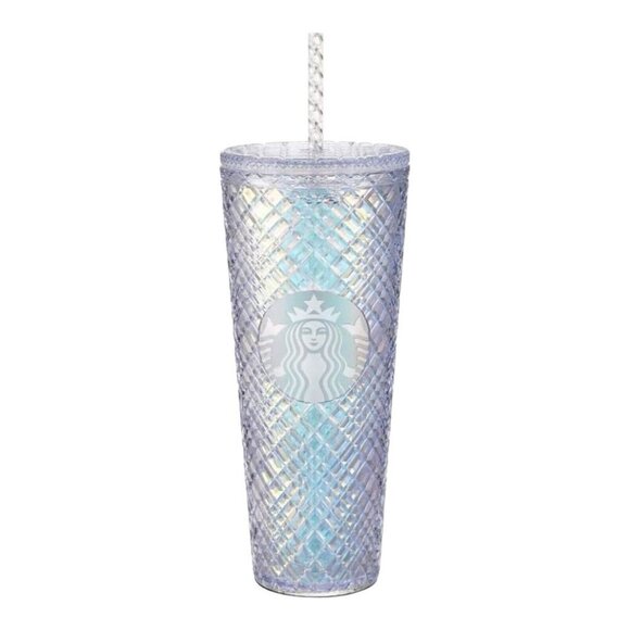 Starbucks Ceramic Holiday 2022 Limited Iridescent Unicorn Jewel 16oz Tumbler Cup - Picture 1 of 5